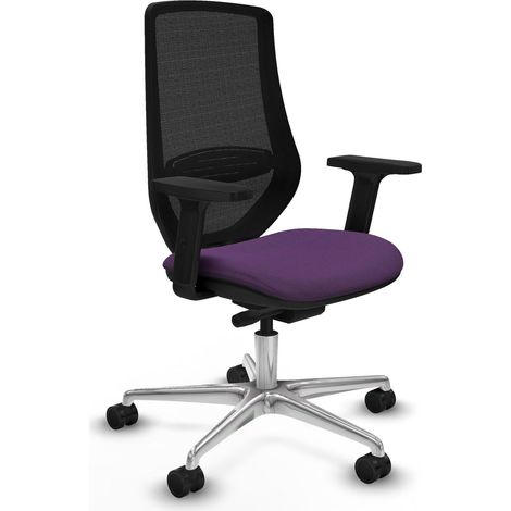 Piqueras y Crespo Bürostuhl Mardos Lila Ergonomisch
