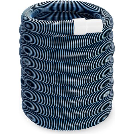 1 Tuyau De Piscine 9,14m Flexible Anti-écrasement Pour Nettoyage Manuel Hors-sol Et Enterré
