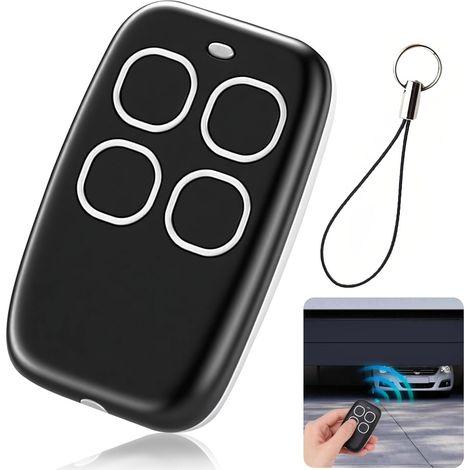 Telecomando universale multifrequenza 4 in 1 per cancelli, 280-868 MHz, con clonazione a codice variabile, autoapprendimento, compatibile con Came TOP432EV/NA/EE, TRC, BFT MITTO/M/A/RCB, MURALE, GHIBL