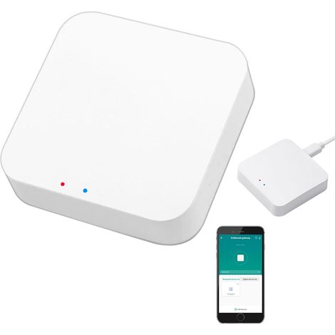 Passerelle multimode intelligente : ZigBee 3.0, Bluetooth et Mesh Hub, télécommande par application, pont passerelle intelligent sans fil avec contrôle vocal (1/5)