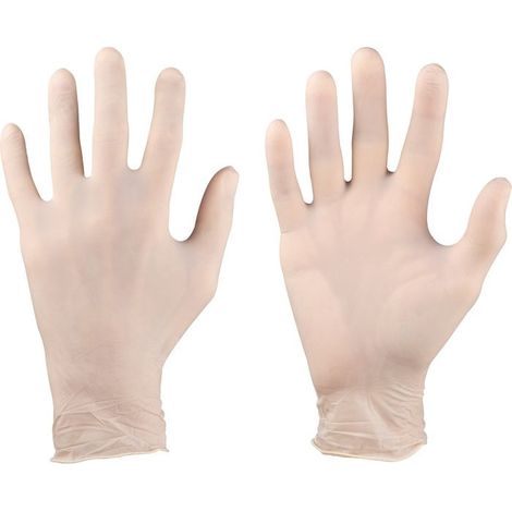 Guante desechable fino L /100
