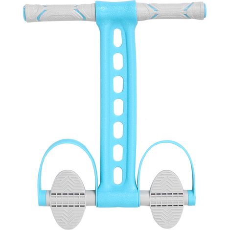 Expandeur De Poitrine Avec Pédales - Bandes De Résistance En Caoutchouc Tpr Et Tube En Acier - Pour Fitness À Domicile Et Modelage Corporel - Lot De 1 (1/5)