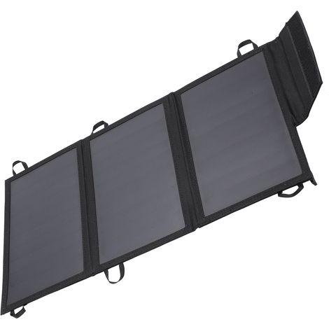 Panneau Solaire Portable 15W avec Double Port USB pour Smartphones, Tablettes et Charge d'Appareils (1/5)