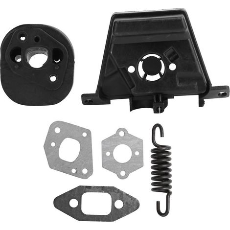 Jeu de joints d'espacement d'adaptateur de carburateur adapté à la tronçonneuse Poulan 2050 2075 2150 2175 2250 PP220 PP260 2055 (1/5)
