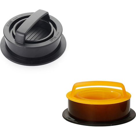 Presse à hamburger, presse à galettes, appareil à burgers, ustensiles de pâtisserie pour galettes, accessoires de cuisine pour grillades (1/5)