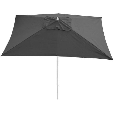Funda de recambio para parasol Florida 3x4m, funda de recambio para parasol, poliéster, antracita (1/5)