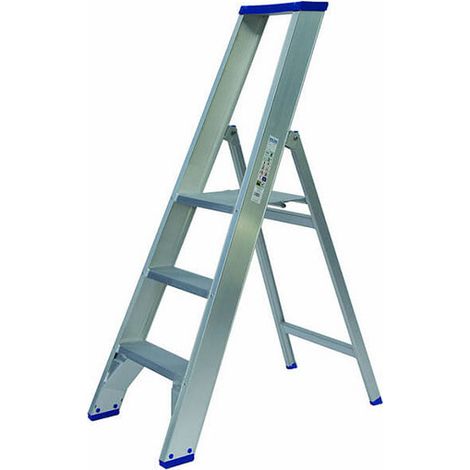 Profi Stehleiter 3 Stufen - Maximale Arbeitshöhe 2.75m - PT03