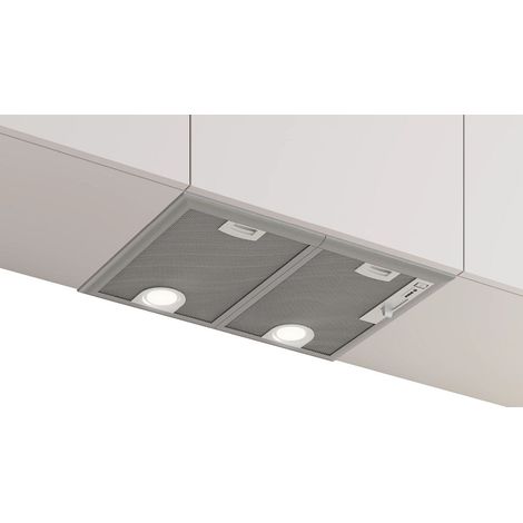 Filtergruppe 53 cm - Bosch Serie 4 - Metalloptik - H 21,5 x L 50 x P 35 cm - 3 Stufen - 63 dB - Energieklasse D