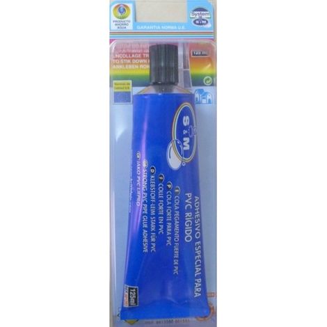Pegamento Pvc Rigido 125 Gr S M (1/2)