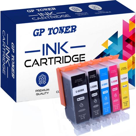 Cartouches d'encre 5X pour Canon C525XL CMJN GP (1/5)