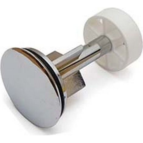 10PZ TAPPO SALTARELLO IN ABS CROMATO PER LAVABO Ø MM.39,5 - 1" 1/4 ø mm.39,5