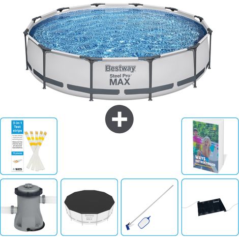 Bestway Steel Pro MAX Rund - 366x76 cm - 7-teilig  S241 (1/5)