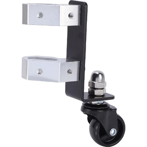 Set of Double Swivel Front Wheels with Locking Brake, 200 lb Capacity, 360° Rotating Casters, Compatible with Tool Storage Cases (1/5)