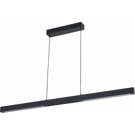 Suspension noire moderne Cassie 90cm LED 20W Reality (1/3)