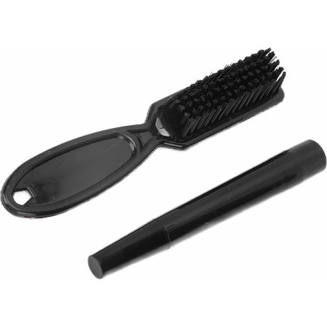 Lot Beard Pen Kit Homme Anti-Fuite Remplisseur Barbe Noire Brosse à Barbe Longue Tenue Imperméable (1/5)