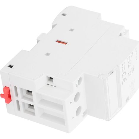 Contacteur Modulaire 63A 2P GYHC-63 2NO, Composant Électronique Portable en Plastique, 50Hz (1/5)