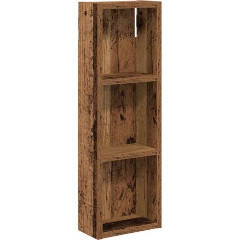 Armadio da bagno a muro Legno vecchio 20 x 10 x 60,5 cm vidaXL