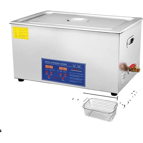 Nettoyeur Ultrasonique, Nettoyage en Profondeur, Design Convivial, 30L (1/2)