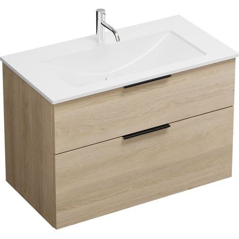 Burg Eqio Mineralguss-WT+WTU Eiche Dekor Cashmere/Alpinweiß GR0200