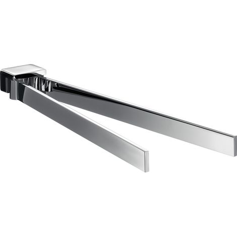 emco loft toalleros para toallas de mano, 2-brazo, orientable, (1/3)
