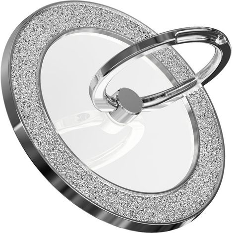 Set di 2 copriwater più spessi e morbidi con maniglia - Lavabili - Compatibili con tutti i sedili WC ovali (grigio + blu navy) (1/5)