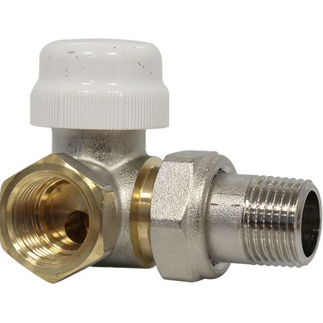 Robinet thermostatisable corps COAXIAL Gauche Femelle 1/2'' (15/21) - Volant manuel - (1/5)