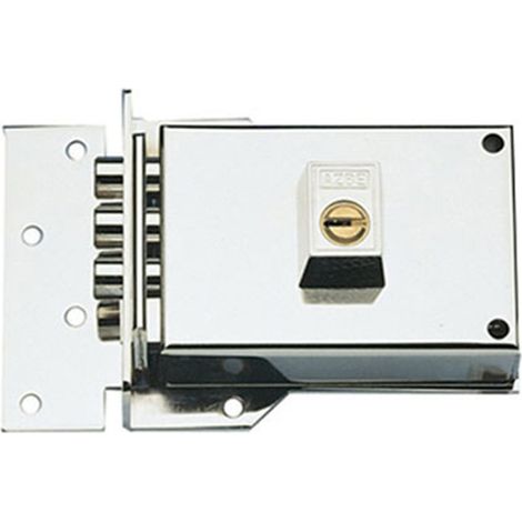 Serratura di sicurezza cromata destra Yale 7-owf