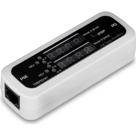Trendnet TC-NTP1 comprobador de cable negro compacto y duradero (1/5)