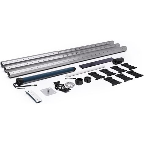 Kit de eje motorizado solar Somfy ® 10nm - 3.5m - ø60mm