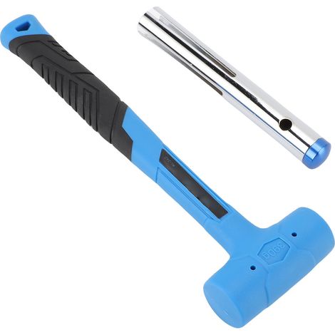 Outil de démontage de cuvettes de jeu de direction pour vélo, en acier, aluminium et caoutchouc, portable, pour VTT. Outil de démontage des pièces à emboîtement par pression. (1/5)
