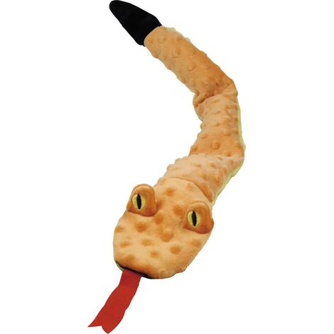 chien en peluche - Taille 63 cm - Jouet pour chien - peluche avec son - texture douce - Très résistant - orange (1/4)