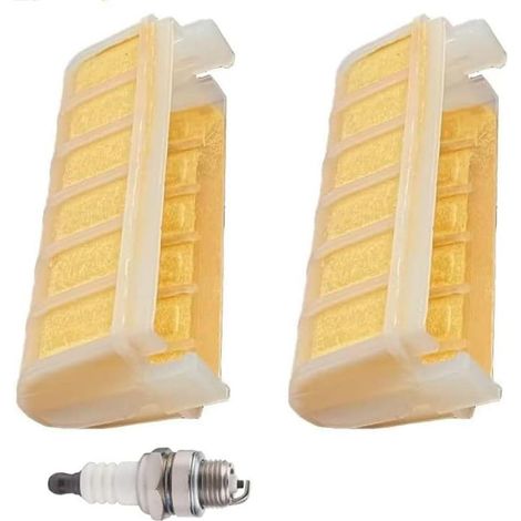 Filtro de aire MS250 para motosierra Stihl 021, 023, 025, MS210, MS230, MS250C, MS210C, MS230C, MS 250, 230, 210 (paquete de 2) reemplaza los números de pieza 1123, 120, 1613 y 1123, 120, 1612.