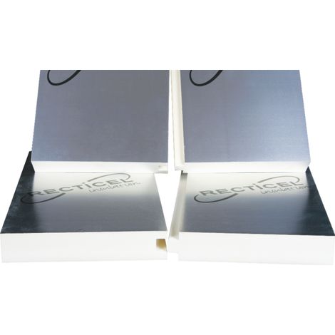 RECTICEL Dämmplatte 2400x1200 Dicke 132 mm Eurotoit R 6 m²·K/W - 646820000000038 (1/2)