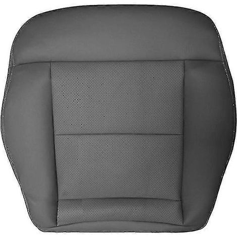 Housse de siège conducteur avant en similicuir noir pour Mercedes-Benz E350, E550 et W212 (modèles 2010-2014).
