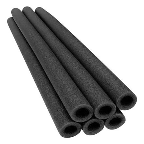 6 Pièces Tubes en Mousse pour Trampoline, 34.6 inch Manchons De Protection Poteaux Housses Mousse, L'enceinte PE Noir - (1/5)