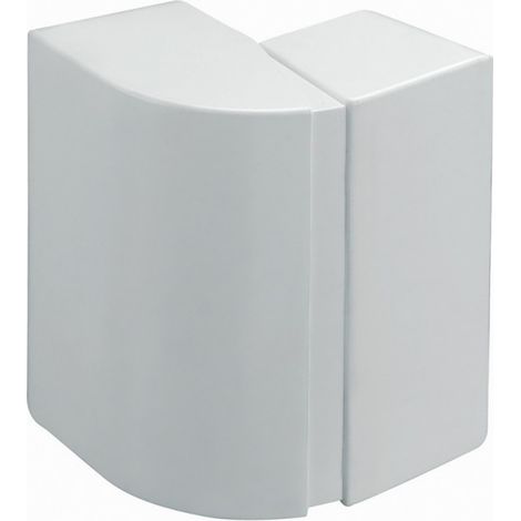 Angle extérieur variable pour goulotte de distribution Viadis 120x40mm blanc Artic (16442)