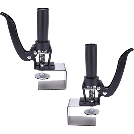 Clip de fixation pour tiroir meuble, rechange, pince bois, 2 (1/5)