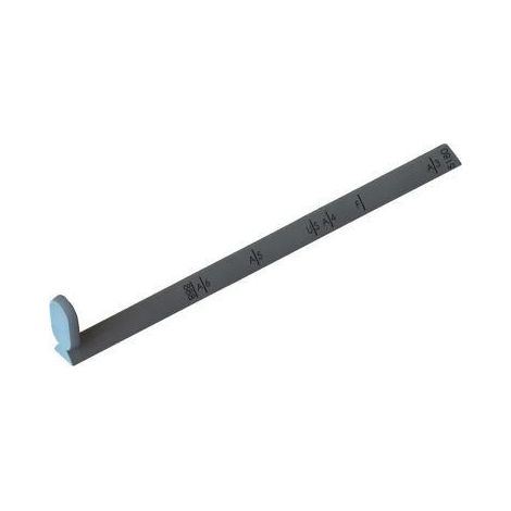 LEITZ Anschlagschiene Leitz Leitz Locher 5180 Kunststoff ABS dunkelgrau (1/3)