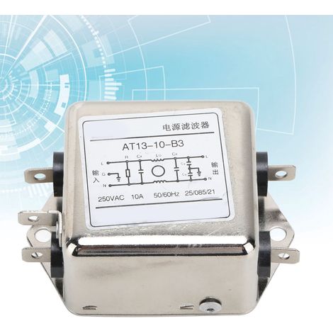 Filtre AT13-10-B3 10A 250 V CA (1/5)