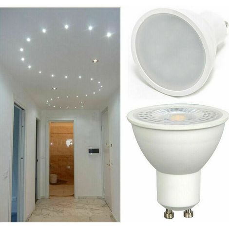 Faretto led GU10 8W lampadina smd luce naturale incasso 220V DR (1/3)
