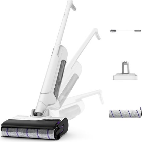 Aspirateur laveur sans fil 200 W avec séchage automatique