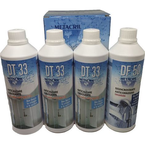 MultiSet Doccia - set di prodotti per manutenzione box doccia Metacril 10000001