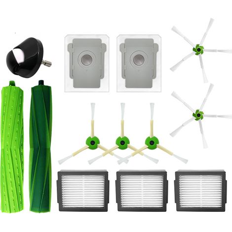 Filiyano-Pièces de rechange pour brosses iRobot Roomba ii7 i7+ E5 E6 I3 Series DXGHC (1/4)