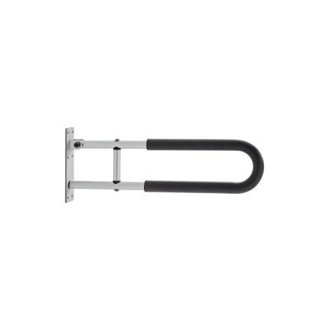 Barre d'Appui WC - 605 mm - Barre de Maintien Toilettes Pliable U (1/5)