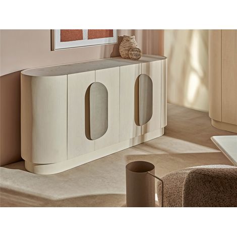 Buffet 4P. Tellus Griff mit Marmor Beige Griff 170X45X80 Cms. 170X45X80 Cms (1/3)