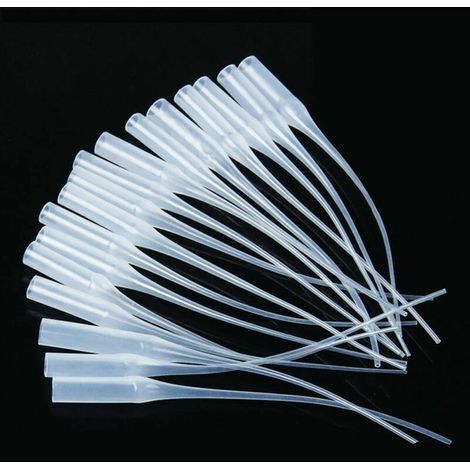 Lot de 100 embouts de colle pour flacons de colle, applicateur de précision pour les loisirs, les travaux manuels, les laboratoires, les distributeurs de colle (1/5)