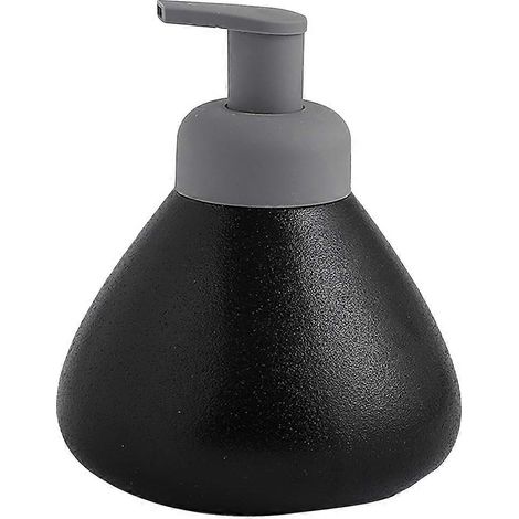 Distributeur de savon pour salle de bain, flacon de gel hydroalcoolique en céramique, flacon de lotion moussante de luxe léger pour les voyages, flacon distributeur, gel douche (1/5)