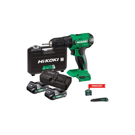 HIKOKI TRAPANO AVVITATORE DV18DA 18V C/PERC+ACC