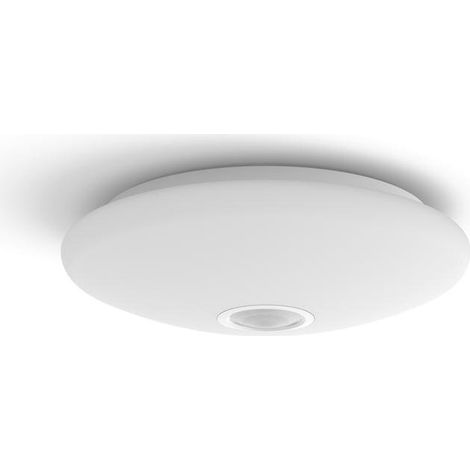 Philips - LED-Deckenleuchte, Durchmesser 25 cm, 2700 K, 6 W, mit Sensor, weiß 929003195401 (1/5)