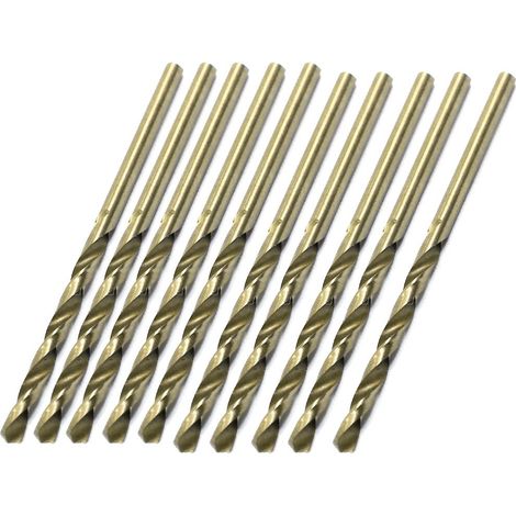 10 pièces HSS-CO 2,6 mm x 35 Spitze Zylinderschaft Spiralbohrer (c2b9f279c50a399f500cb8312989bb9c)